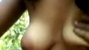 Teen indian  girl fucking outdoor with bf