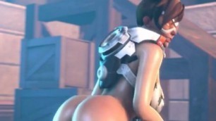 Porn parody of the game Overwatch XXX with Mercy Widowmaker and other