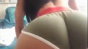 Thick Latina Teen Shakes Her Huge Ass