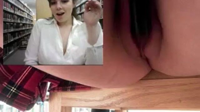 student masturbating in library on cam