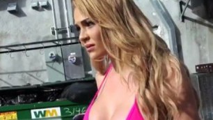 mofos Skyla Novea Bikini Blonde Flashes for Cash stranger bikini big tits