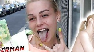 GERMAN SCOUT -  (24) REBECCA BLACK I PICKUP AND RAW FUCK AT STREET CASTING