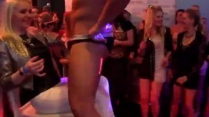 Party babes gobbling cock crazy bitch fucked