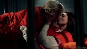 SweetHeartVideo Sarah Vandella Mindi Mink Prison appealing Lesbians 5 Scene 2