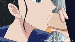 Cartoon One Piece Hentai Luffy heats up Nami
