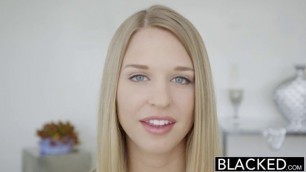 Lacey Johnson XXX Sensual affinity blonde with black big dick