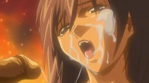 Hentai Female ravaged by soldiers Sperm in her mouth