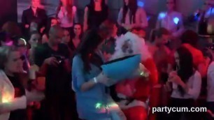 Nice cuties get totally crazy and naked at hardcore party