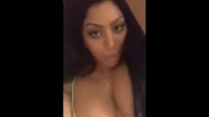 Persian baddie Plump body with large breasts on camera 1