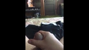 Massaging my Hard Cock