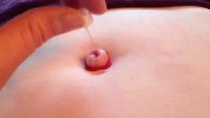 Bellybellyly-navel Torture - my Outpulled Bellybutton