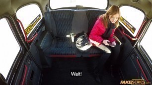 Linda Sweet gives a sweet blowjob in the backseat