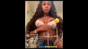 NBA Youngboy Ex Girlfriend Showing her Sexy Tits