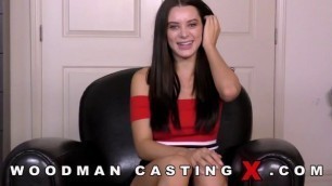 Lana Rhoades Beautiful brunette fucks on casting Casting X 175 WoodmanCastingX