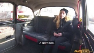 Hot teen Angel Emily sucks and fucks taxi drivers cock