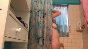 Teen Slut in Shower