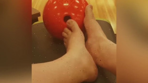 Bowling - Bowling Alley - Foot Massage Teaser - Foot Fetish