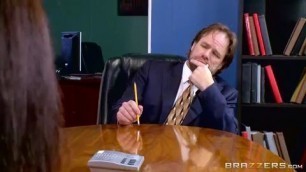 How To Fuck At The Office blonde Olivia Austin Charles Dera Brazzers evil boss