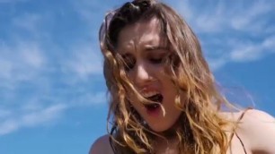 Spectacular Girl Piper Blush gets eaten outdoors