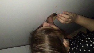 Amateur gfs first glory hole First glory hole and she loved it
