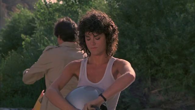 Delightful Brunette Betsy Russell nude Tomboy 1985