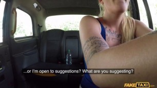 FakeTaxi Naughty blonde Melody Pleasure caught red handed