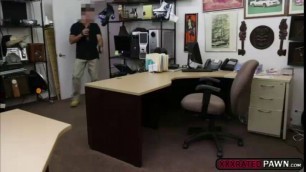 Busty police officer fucked in the pawnshop