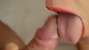 Classy Blowjob and Swallow the Cum