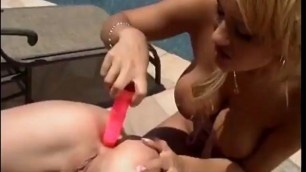 Two whores Trina and Tyla play with dildos - Bing video
