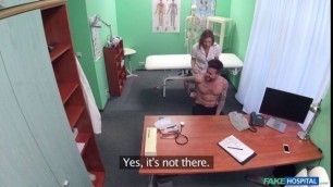 Alexis Crystal aka Anouk Delightful Nurse fucked hard by patient FakeHospital