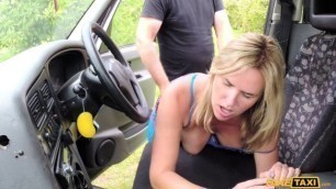 Summer Rose fast fucking (Mum With Big Natural Tits Gets Dick) FakeTaxi