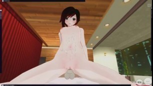 [CM3D2] RWBY HENTAI - Cosplay Hentai RUBY FUCKED HARD IN THE PUSSY