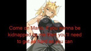 Busty Blonde BOWSETTE HENTAI JOI