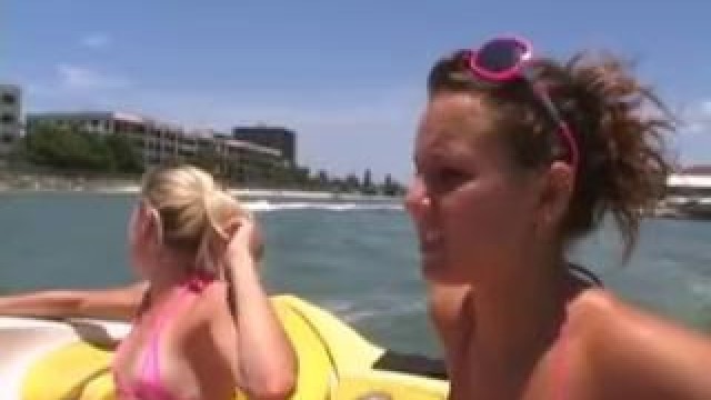 COLLEGE GIRLS NAKED BOATING AND BEACH Amateur Public PART 1