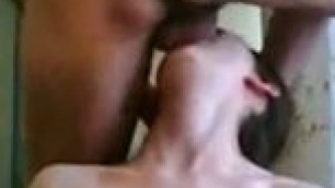 amateur fuck his beloved wife in the mouth