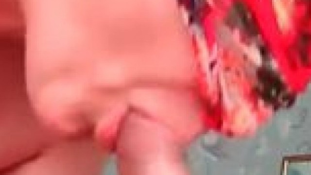 amateur whore blindfolded sucks dick