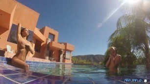 Abigail Mac & Dana DeArmond - Pool and underwater fun with Abigail Mac & Dana DeArmond
