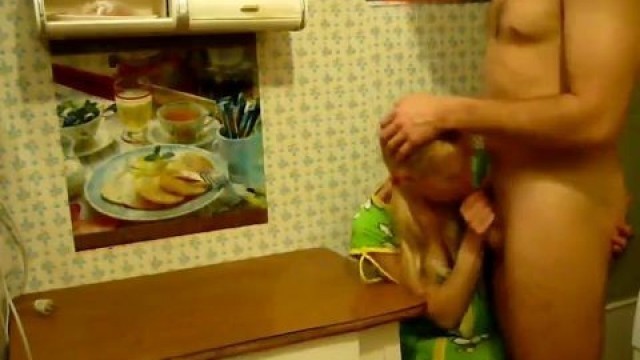 amateur mature blonde fucked on the table