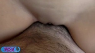 Rigid porn Fucked together in student accommodation in the mouth in the ass and pussy