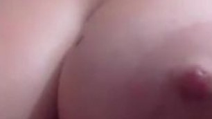 Ugly Camera slut Milks Her boobs F