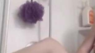 Sexy babe Masturbate and Cumshots in Shower Porn