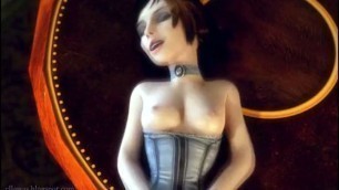 Elizabeth Comstock Bioshock gets drilled in Columbia hentai animation
