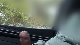 Shy married man asked me to suck my dick in the woods