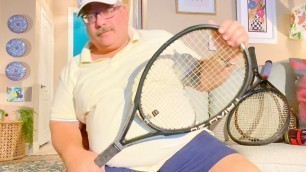Tennis Daddy has biggest handsfree at end! Incredible